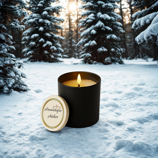 47+H Premium Kaars - Winter Pine Magic